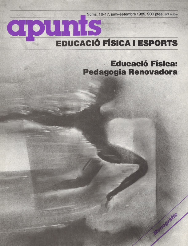 Cobrir 16-17 Apunts Educació Física i Esports. INEFC